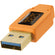 Tether Tools USB 3.0 Type-A Male to Micro-USB Right-Angle Male Cable (15', Orange)