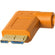 Tether Tools USB 3.0 Type-A Male to Micro-USB Right-Angle Male Cable (15', Orange)