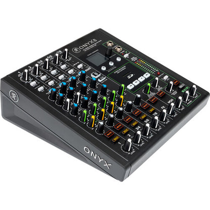 Mackie Onyx8 8-channel premium analog mixer with multitrack USB