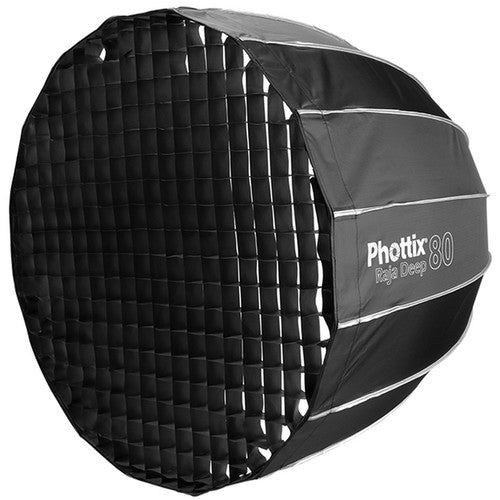 Phottix Raja Deep Parabolic Softbox with Grid 80cm