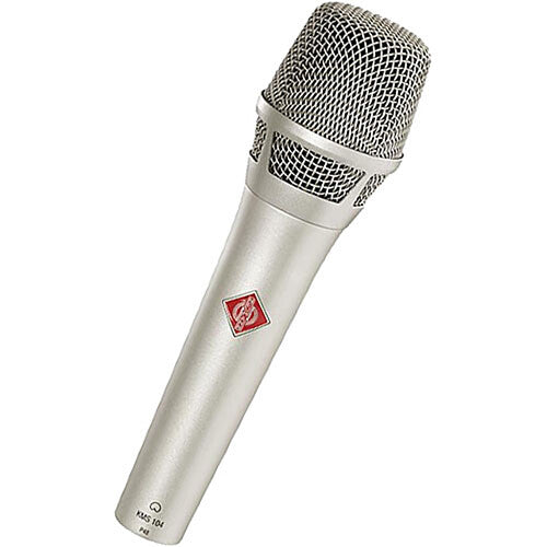 Neumann KMS104 nickel handheld cardioid condenser stage microphone