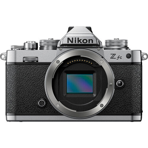 Nikon Zfc mirrorless camera silver retro design APS-C Z mount