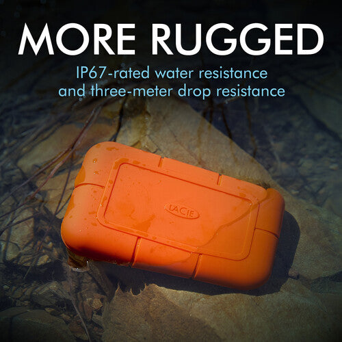 LaCie 4TB Rugged USB 3.2 Gen 2 Type-C External SSD