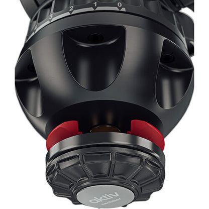 Sachtler aktiv10 Sideload Fluid Head with SpeedLevel & 7-Step Drag for Sachtler Tripods (100mm)