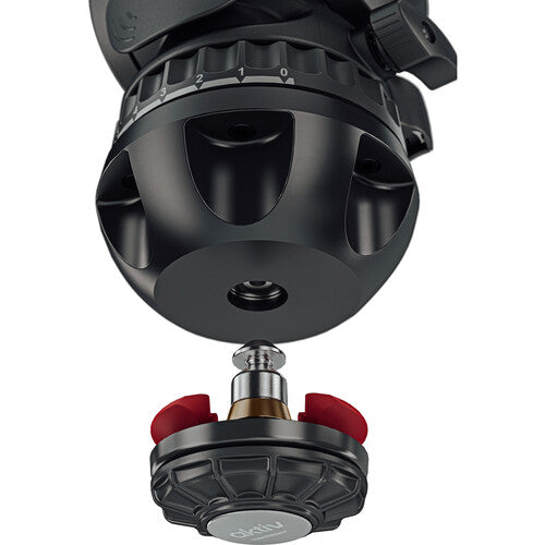 Sachtler aktiv10 Sideload Fluid Head with SpeedLevel & 7-Step Drag for Sachtler Tripods (100mm)