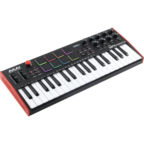 Akai MPK Mini Plus 37-key MIDI keyboard controller with pads
