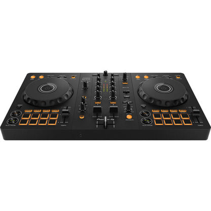 Pioneer DJ DDJ-FLX4 Portable 2-Channel rekordbox DJ and Serato Controller (Graphite)