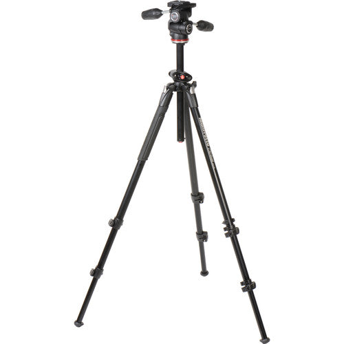 Manfrotto 290 Dual Aluminum Tripod with 3-Way Pan/Tilt Head