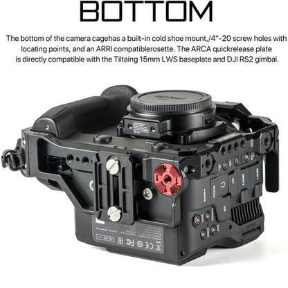 Tilta Full Camera Cage for Canon C70 (Black)
