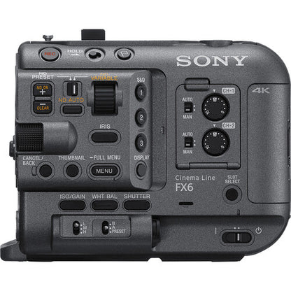 Sony FX6 full-frame cinema camera body only