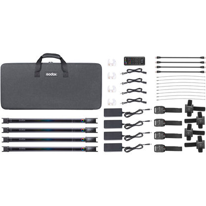 Godox TL60 RGB LED Tube Light (60cm, 4-Light Kit)