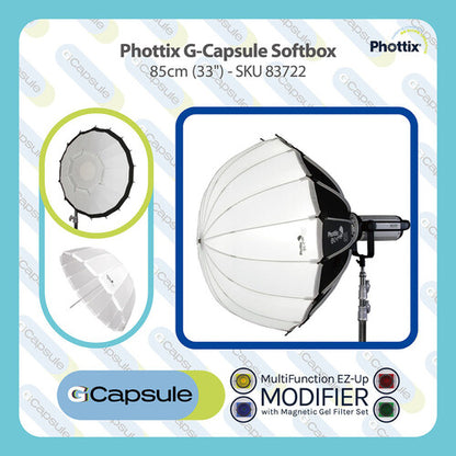 Phottix G-Capsule Hexadecagon Standard Softbox (85")