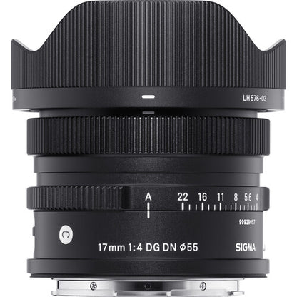 Sigma 17mm f/4 DG DN Contemporary Lens (L-Mount)