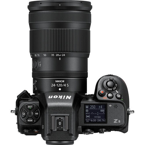 Nikon Z8 mirrorless camera with NIKKOR Z 24-120mm f/4 S lens kit