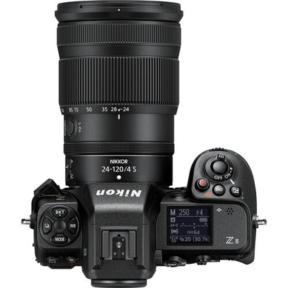 Nikon Z8 mirrorless camera with NIKKOR Z 24-120mm f/4 S lens kit