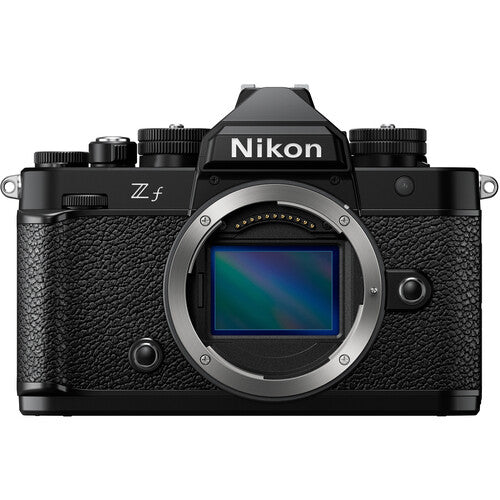 Nikon Z f mirrorless camera with 40mm f/2 lens black