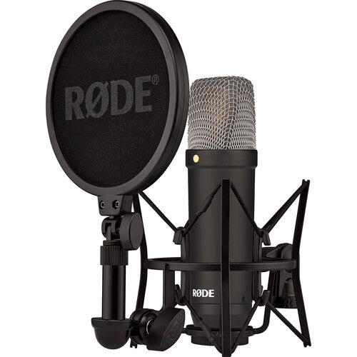 RODE NT1 Signature Series Large-Diaphragm Condenser Microphone in Black