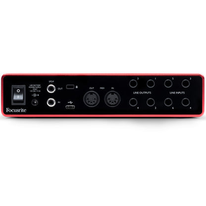 Focusrite Scarlett 8i6 8x6 USB Audio/MIDI Interface (3rd Generation)