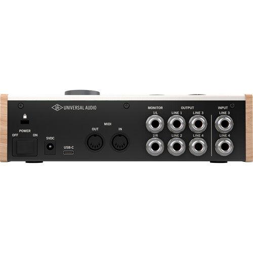 Universal Audio Volt 476 Portable 4x4 USB Type-C Audio/MIDI Interface with Built-In Compressor