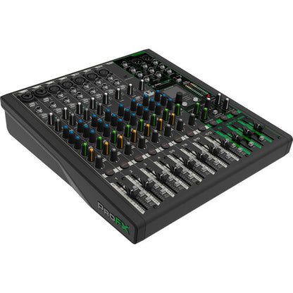 Mackie ProFX12v3+ 12-channel analog mixer with effects, USB, and Bluetooth