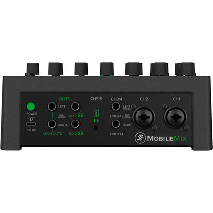Mackie MobileMix 8-Channel Live Sound and Streaming Mixer