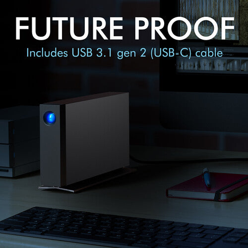 LaCie 24TB d2 Professional USB-C 3.2 Gen 2 External Hard Drive