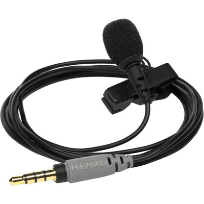 RODE SmartLav+ Lavalier Condenser Microphone for Smartphones with TRRS Connections