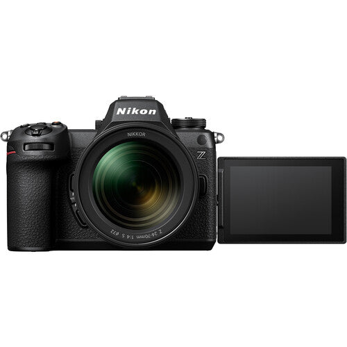 Nikon Z6 III mirrorless camera with NIKKOR Z 24-70mm f/4 S lens