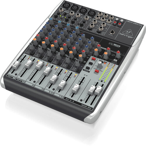 Behringer XENYX Q1204USB Premium Analog 12-Input Mixer with USB/Audio Interface (Wireless Ready)