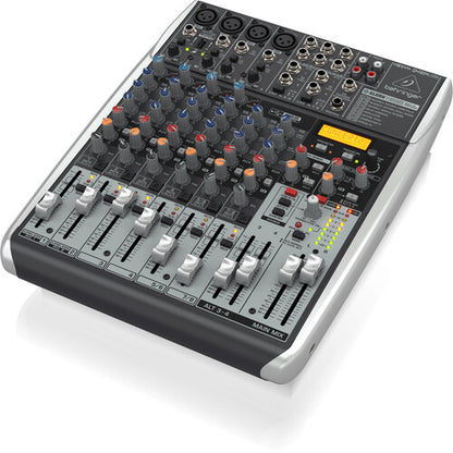 Behringer XENYX QX1204USB Premium Analog 12-Input Mixer with Multi-FX and USB/Audio Interface (Wireless Ready)