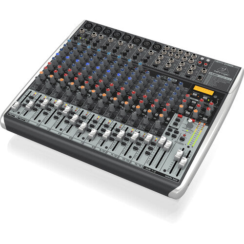 Behringer XENYX QX2222USB Premium Analog 22-Input Mixer with Multi-FX and USB/Audio Interface (Wireless Ready)