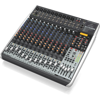 Behringer XENYX QX2442USB Premium Analog 24-Input Mixer with Multi-FX and USB/Audio Interface (Wireless Ready)