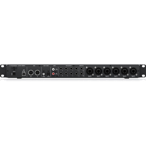 Behringer UMC1820 18x20 USB Audio/MIDI Interface with Midas Mic Preamplifiers