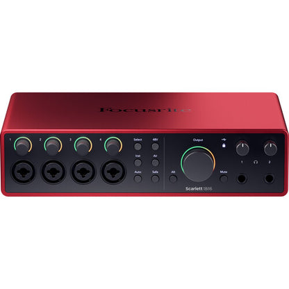 Focusrite Scarlett 18i8 USB-C Audio/MIDI Interface (3rd Generation)