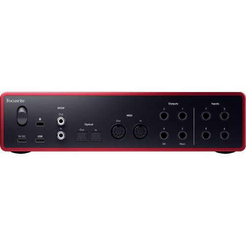 Focusrite Scarlett 18i8 USB-C Audio/MIDI Interface (3rd Generation)