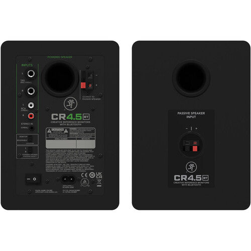 Mackie CR4.5BT Creative Reference Powered 4.5" Studio Monitors with Bluetooth (Pair)