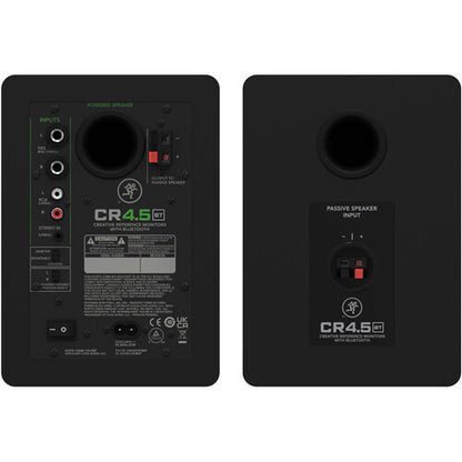 Mackie CR4.5BT Creative Reference Powered 4.5" Studio Monitors with Bluetooth (Pair)