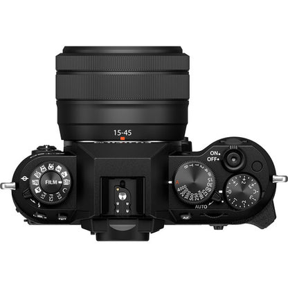 FUJIFILM X-T50 mirrorless camera with 15-45mm lens (black) 