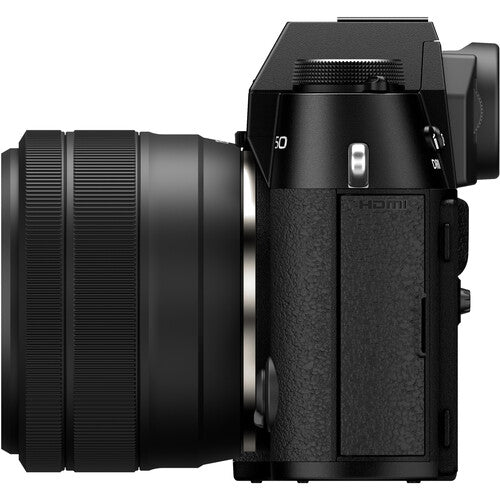 FUJIFILM X-T50 mirrorless camera with 15-45mm lens (black) 