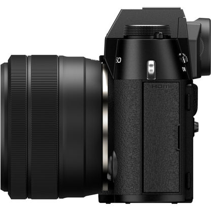 FUJIFILM X-T50 mirrorless camera with 15-45mm lens (black) 