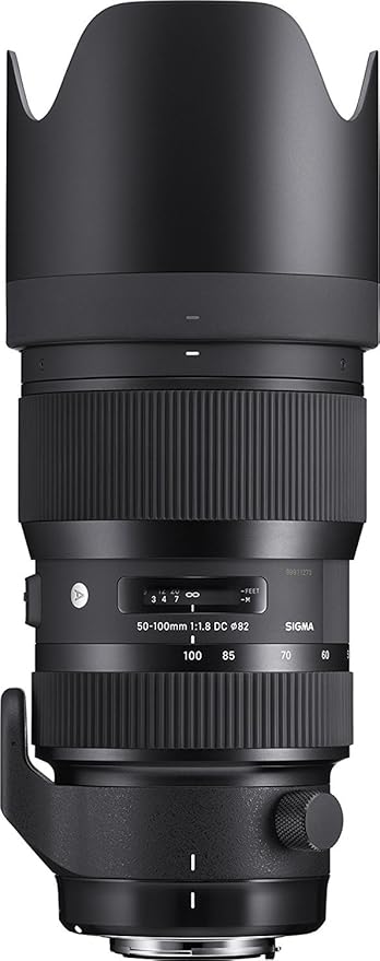 Sigma 50-100mm f/1.8 DC HSM Art Lens for Canon EF