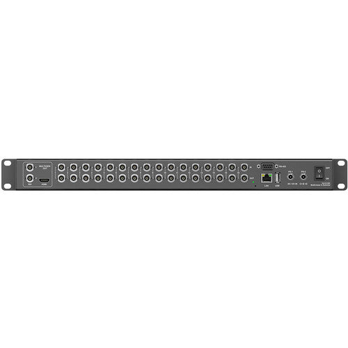 AVMATRIX 16-Channel 3G-SDI Multiviewer and Switcher (1 RU) Bac View