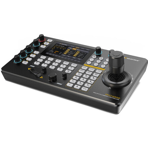 AVMATRIX PTZ camera controller with NDI IP and serial control
