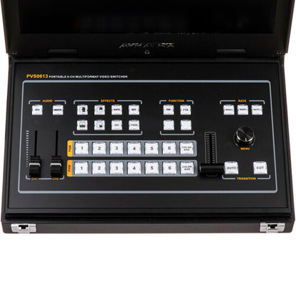  AVMATRIX Portable 6-Channel SDI-HDMI Multi-Format Video Switcher..