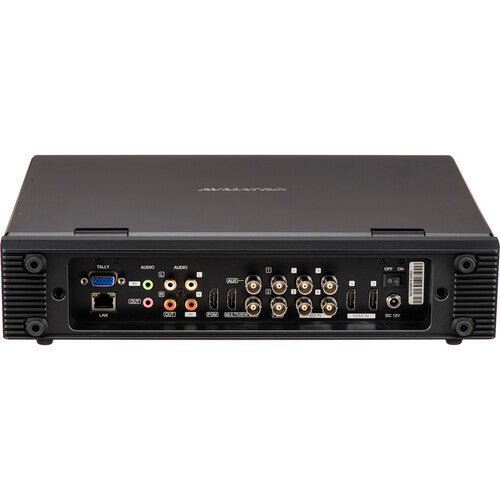  AVMATRIX Portable 6-Channel SDI-HDMI Multi-Format Video Switcher.. Back View
