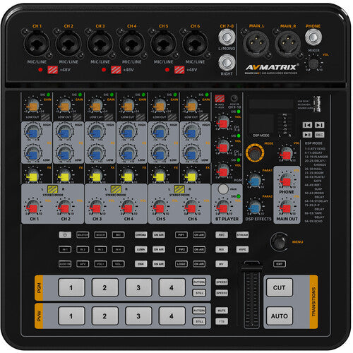 AVMATRIX SHARK H4M 4 channel HDMI audio video switcher