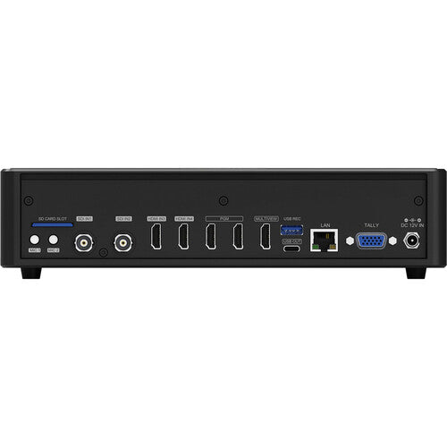 AVMATRIX Shark S4 PLUS 4-Channel SDI-HDMI Video Switcher with 10.1 IPS Display Back View