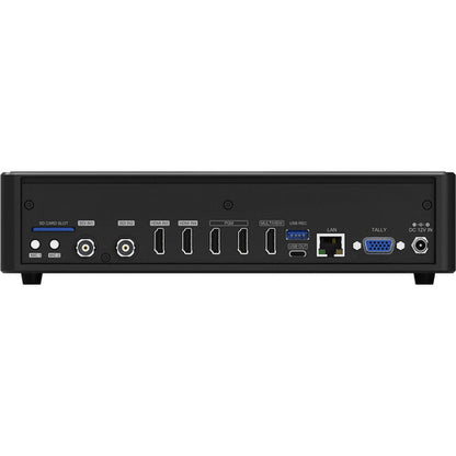 AVMATRIX Shark S4 PLUS 4-Channel SDI-HDMI Video Switcher with 10.1 IPS Display Back View