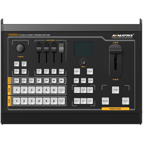 AVMATRIX VS0605U 6 channel SDI HDMI streaming switcher