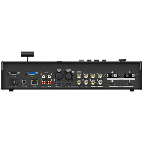 AVMATRIX VS0605U 6-Channel SDI-HDMI Multi-Format Streaming Switcher Back View